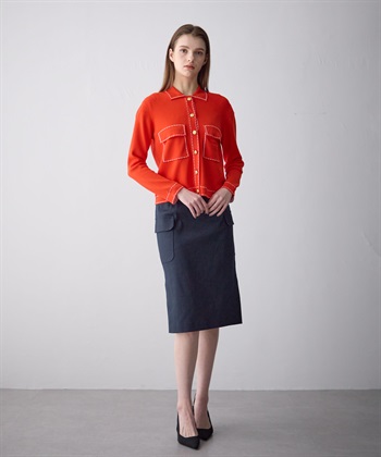 49AV JUNKO SHIMADA リネン混ポケットつきスカート_subthumb_18