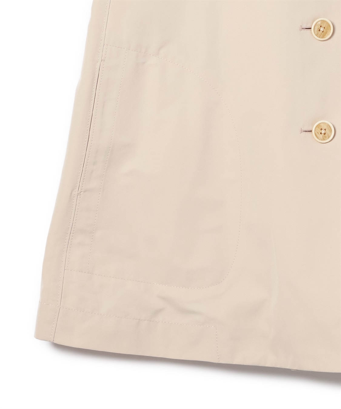 49AV JUNKO SHIMADA 【GOLDEN WEEK SALE】グログランステンカラーコート_sub_4
