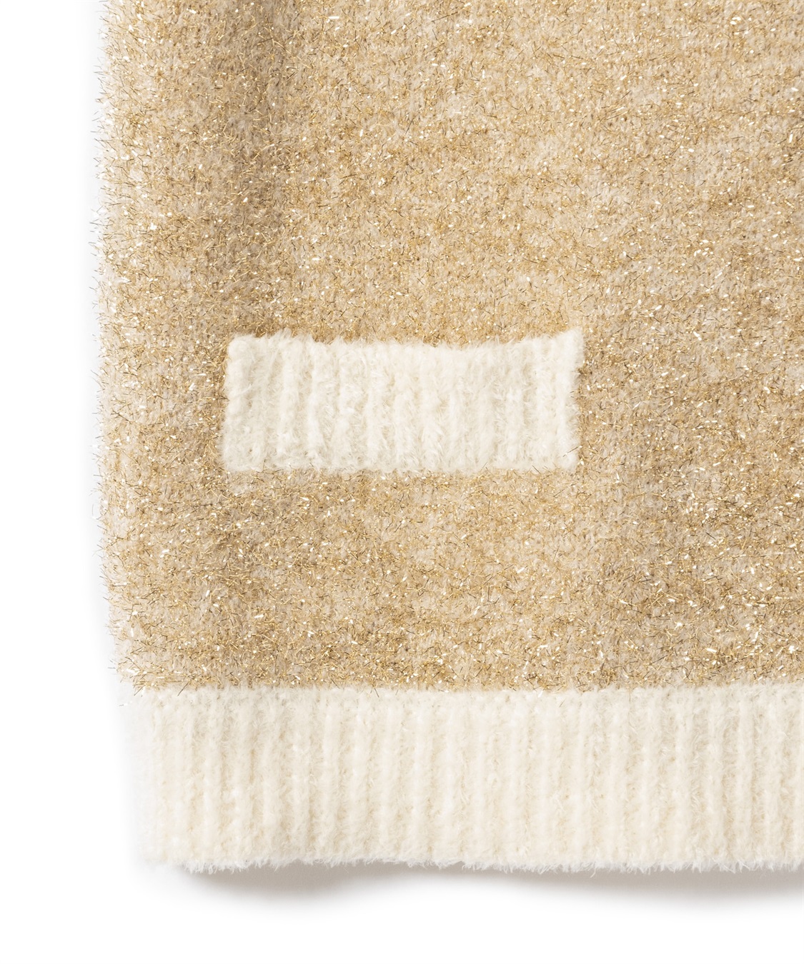 49AV JUNKO SHIMADA 配色切り替えモールヤーン半袖ニット_sub_4