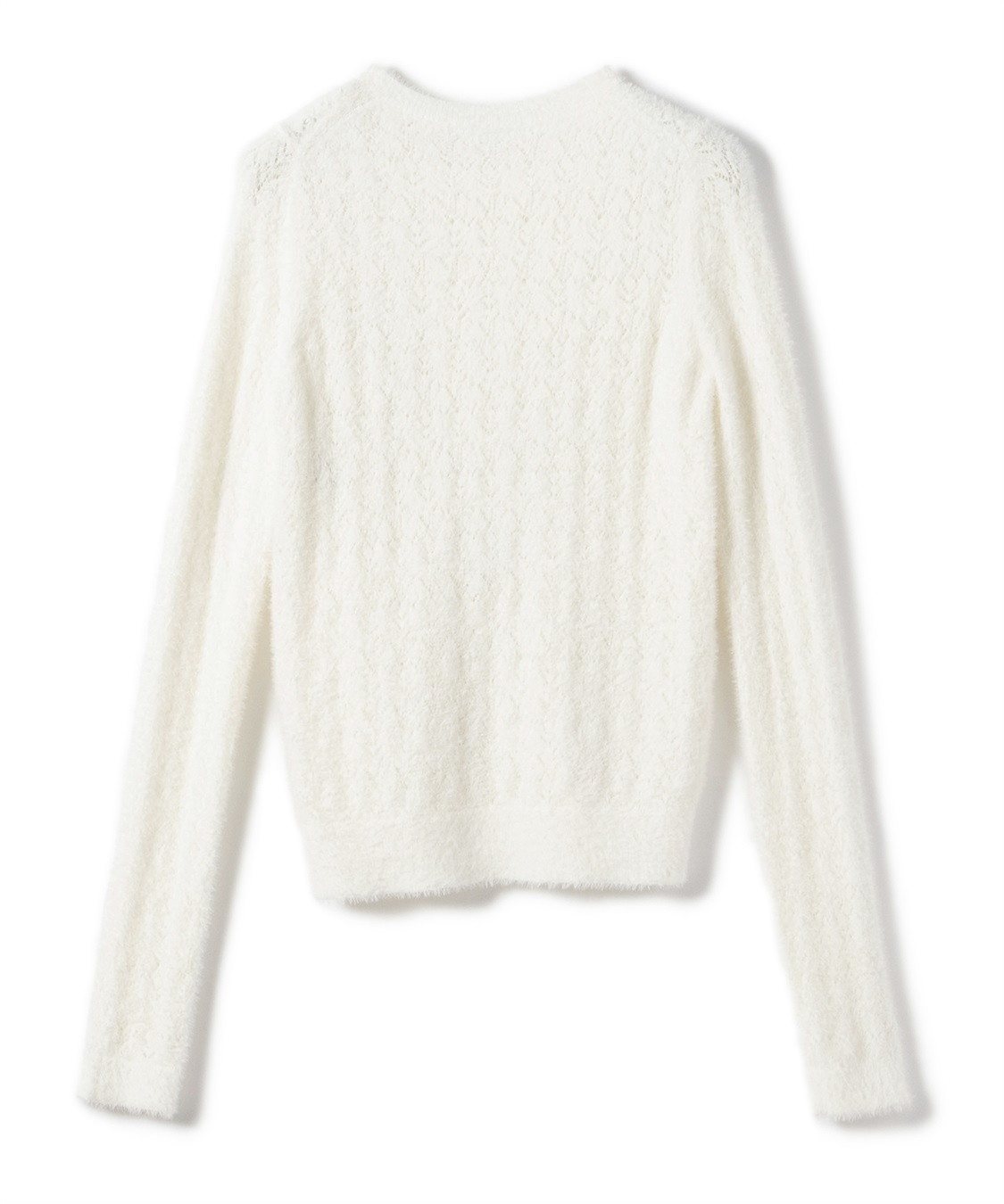 49AV JUNKO SHIMADA 透かし編みプルオーバーニット_sub_1