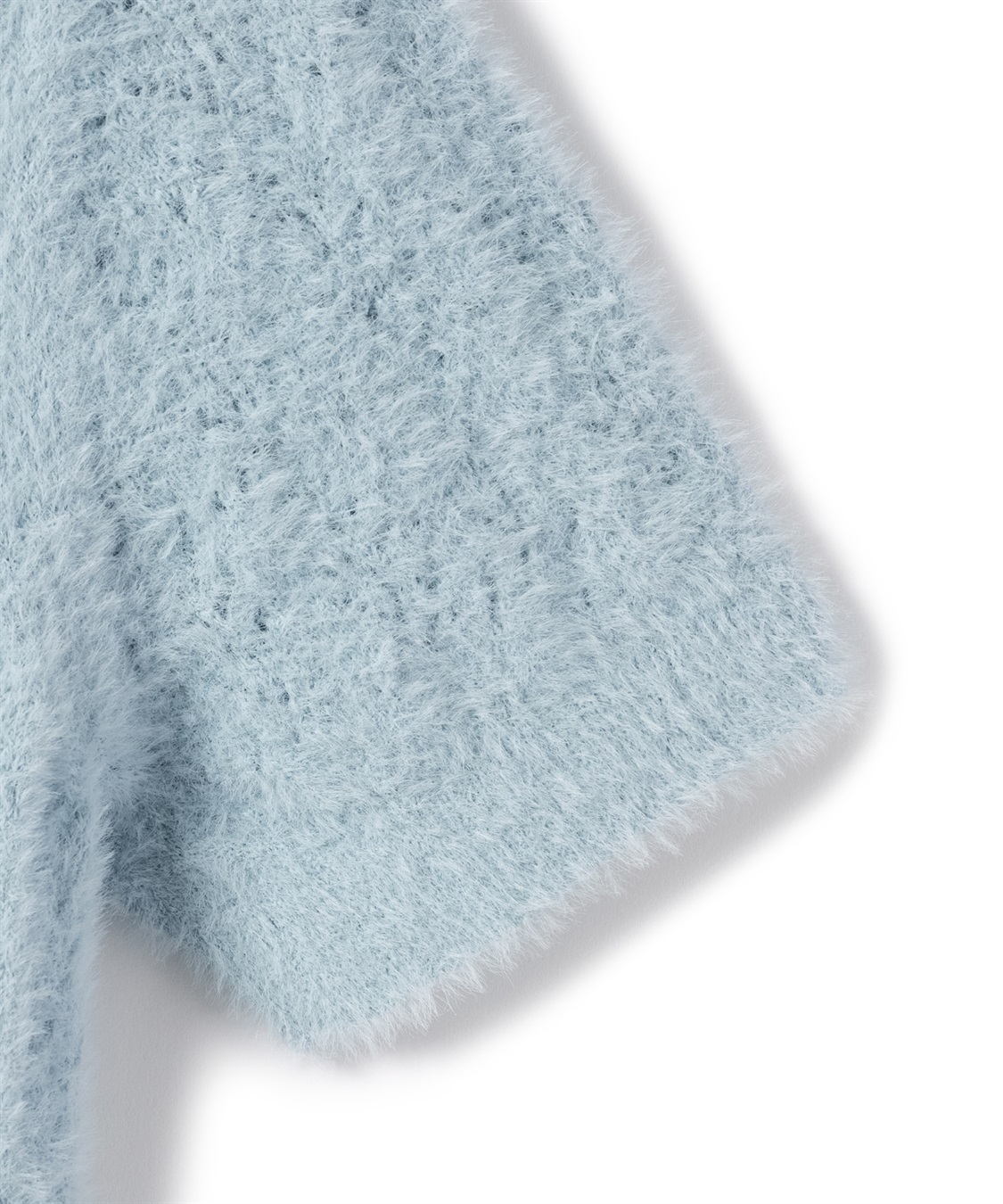 49AV JUNKO SHIMADA 透かし編みタートルネック半袖ニット_sub_3