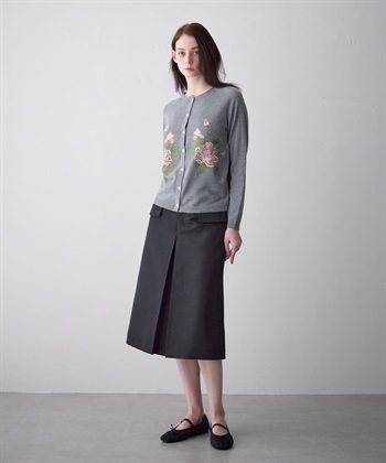 49AV JUNKO SHIMADA 【TIME SALE】ローズ刺?入り長袖カーディガン_subthumb_7