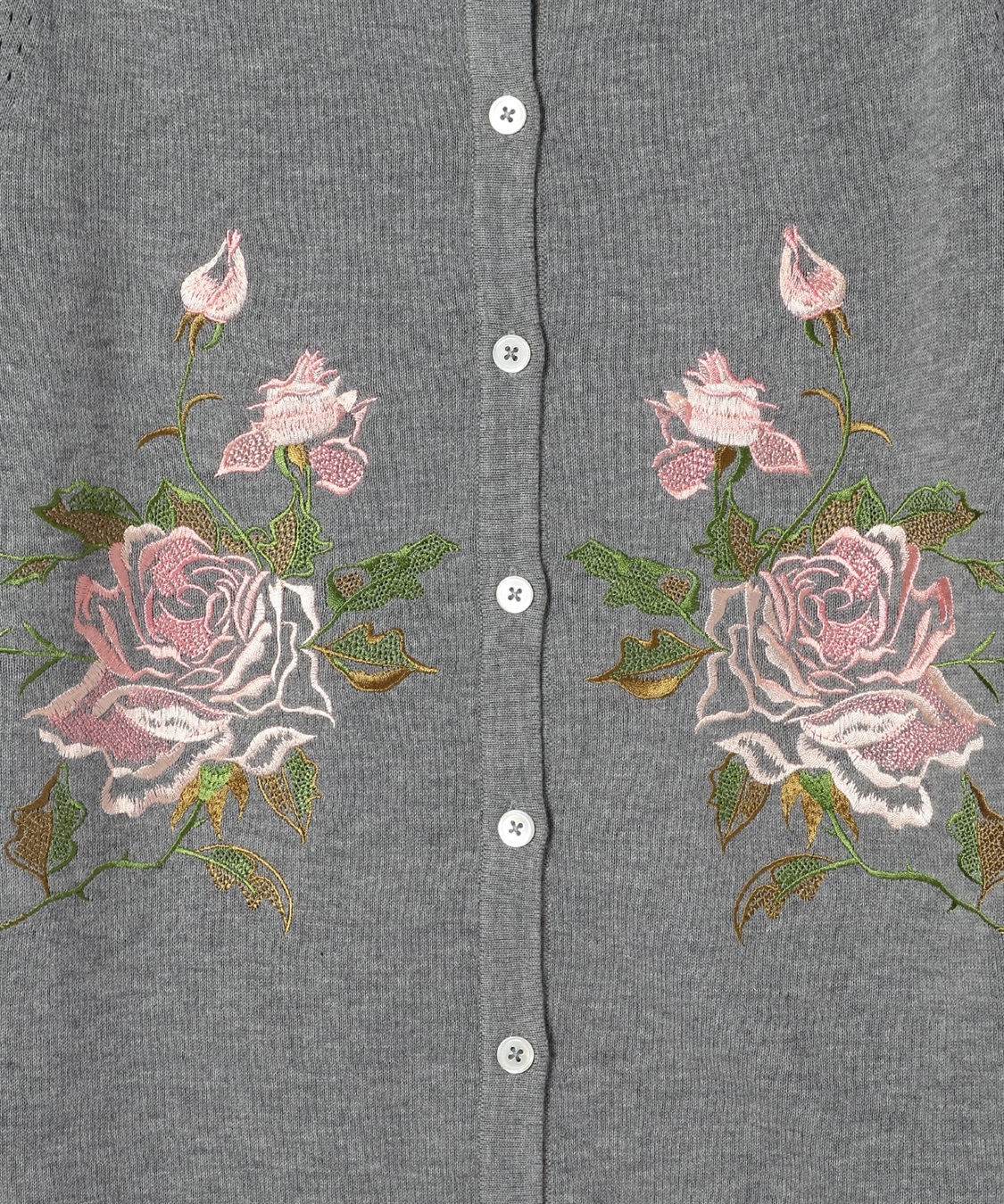 49AV JUNKO SHIMADA 【TIME SALE】ローズ刺?入り長袖カーディガン_sub_15