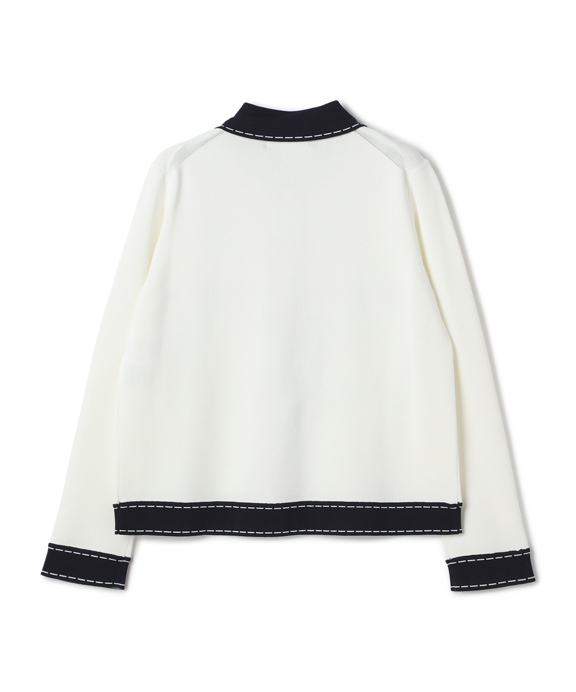 TIME SALE】配色ラインニットカーディガン 49AV JUNKO SHIMADA｜クロス