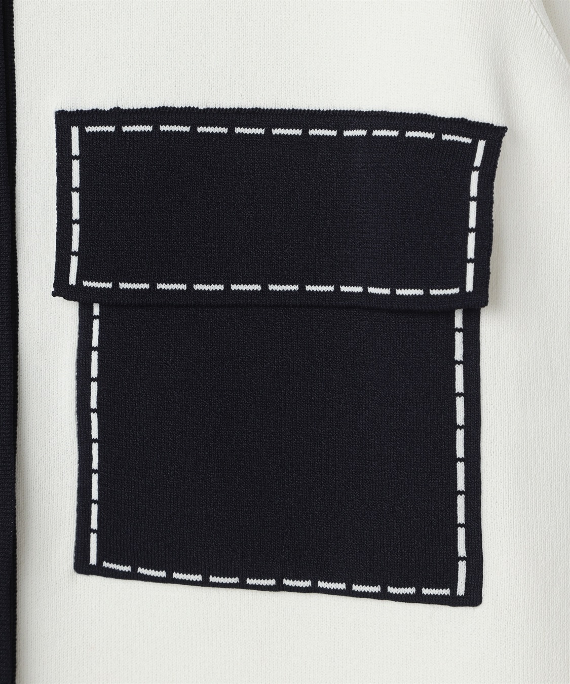 49AV JUNKO SHIMADA 配色ラインニットカーディガン_sub_5