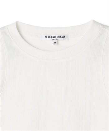 49AV JUNKO SHIMADA クルーネックノースリーブカットソー_subthumb_2