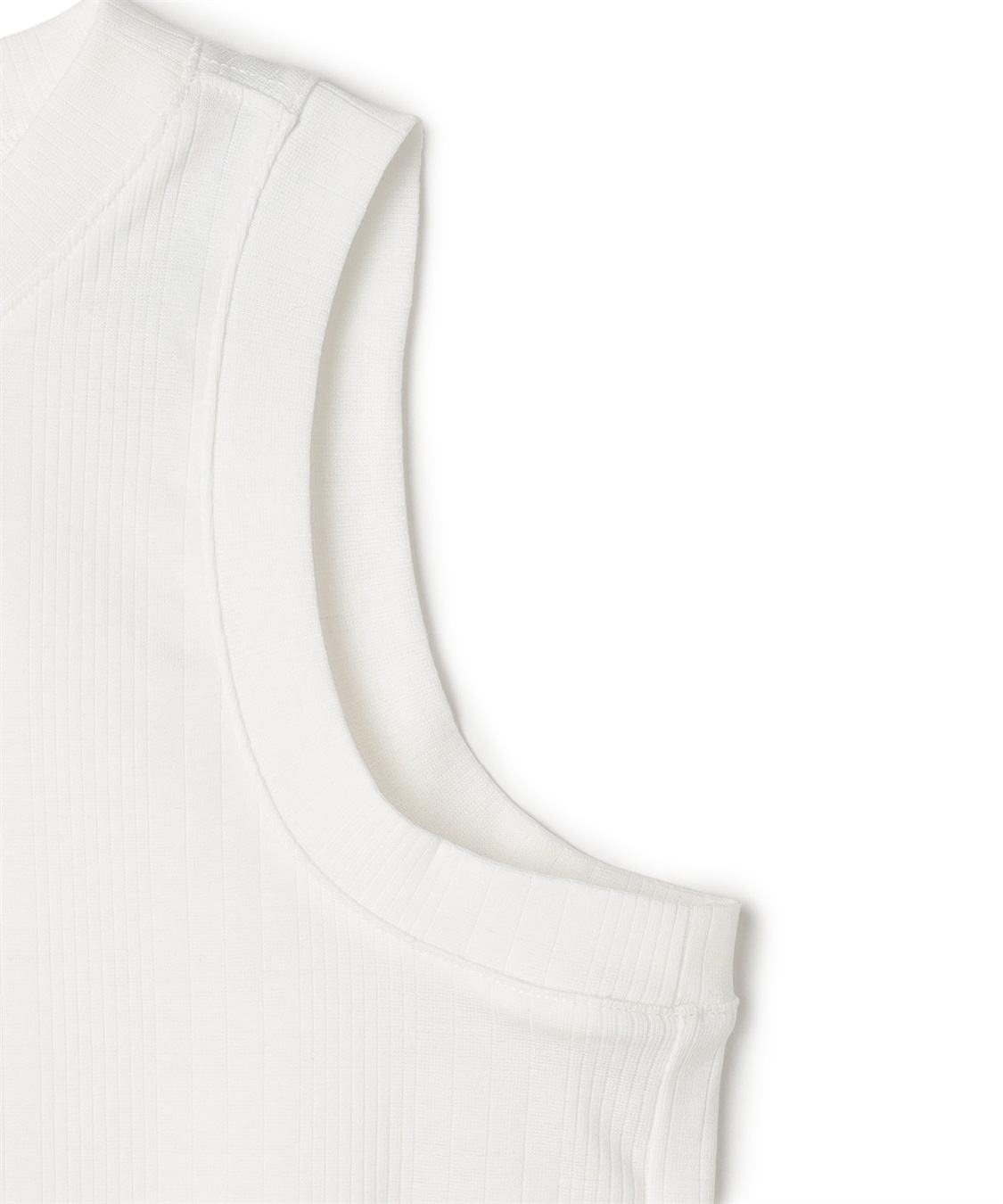 49AV JUNKO SHIMADA クルーネックノースリーブカットソー_sub_3