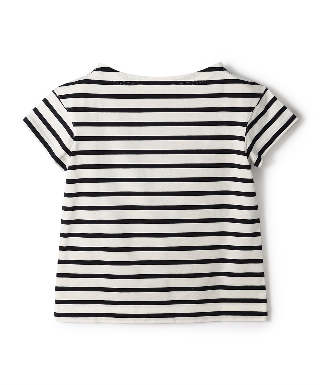 49AV JUNKO SHIMADA コットン天竺ボートネックTシャツ_sub_1