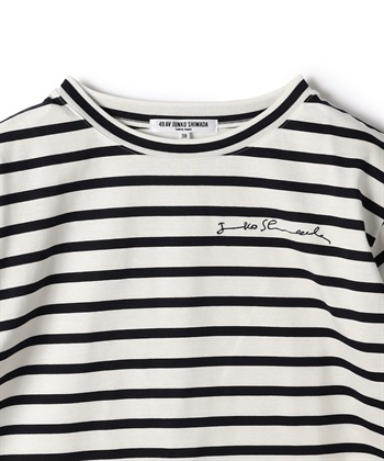 49AV JUNKO SHIMADA フロントステッチコットンTシャツ_subthumb_2