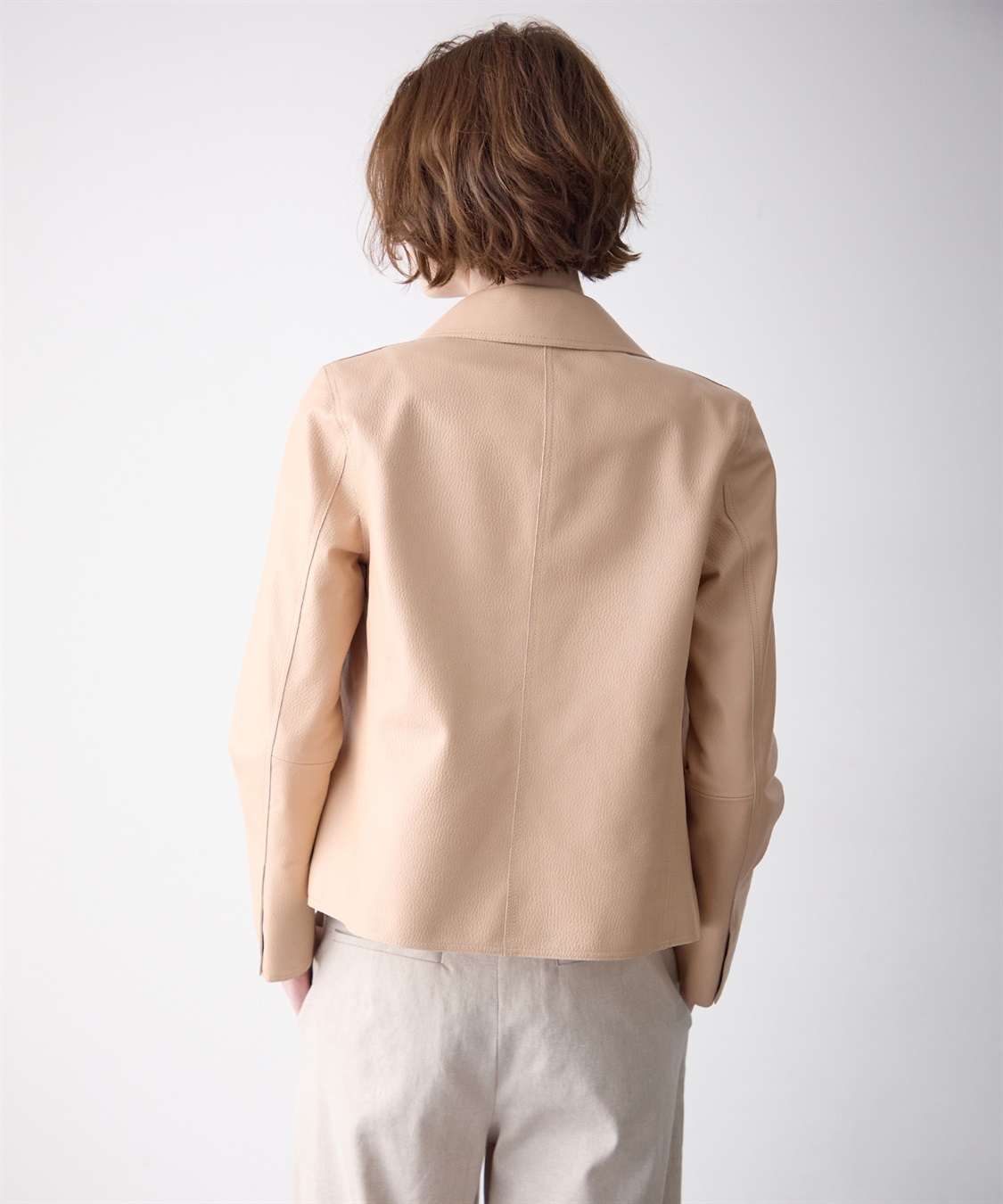 49AV JUNKO SHIMADA 【TIME SALE】レザーテーラードジャケット_sub_4