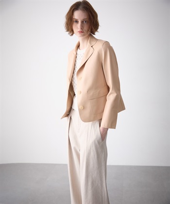 49AV JUNKO SHIMADA 【TIME SALE】レザーテーラードジャケット_subthumb_5