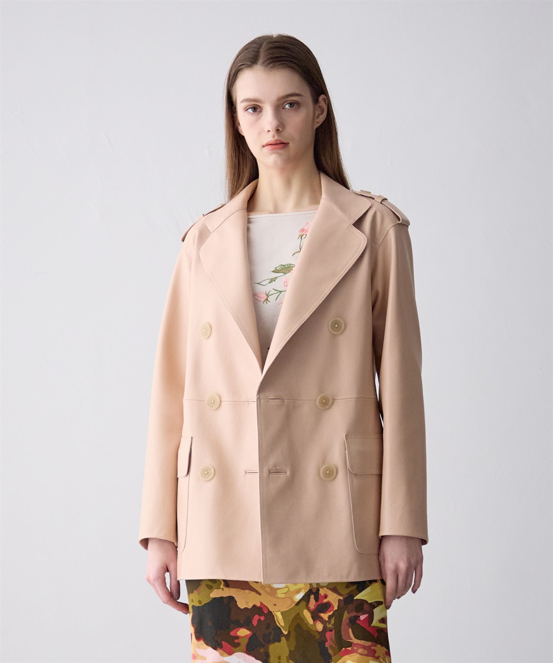 49AV JUNKO SHIMADA レザーダブルジャケット_sub_5