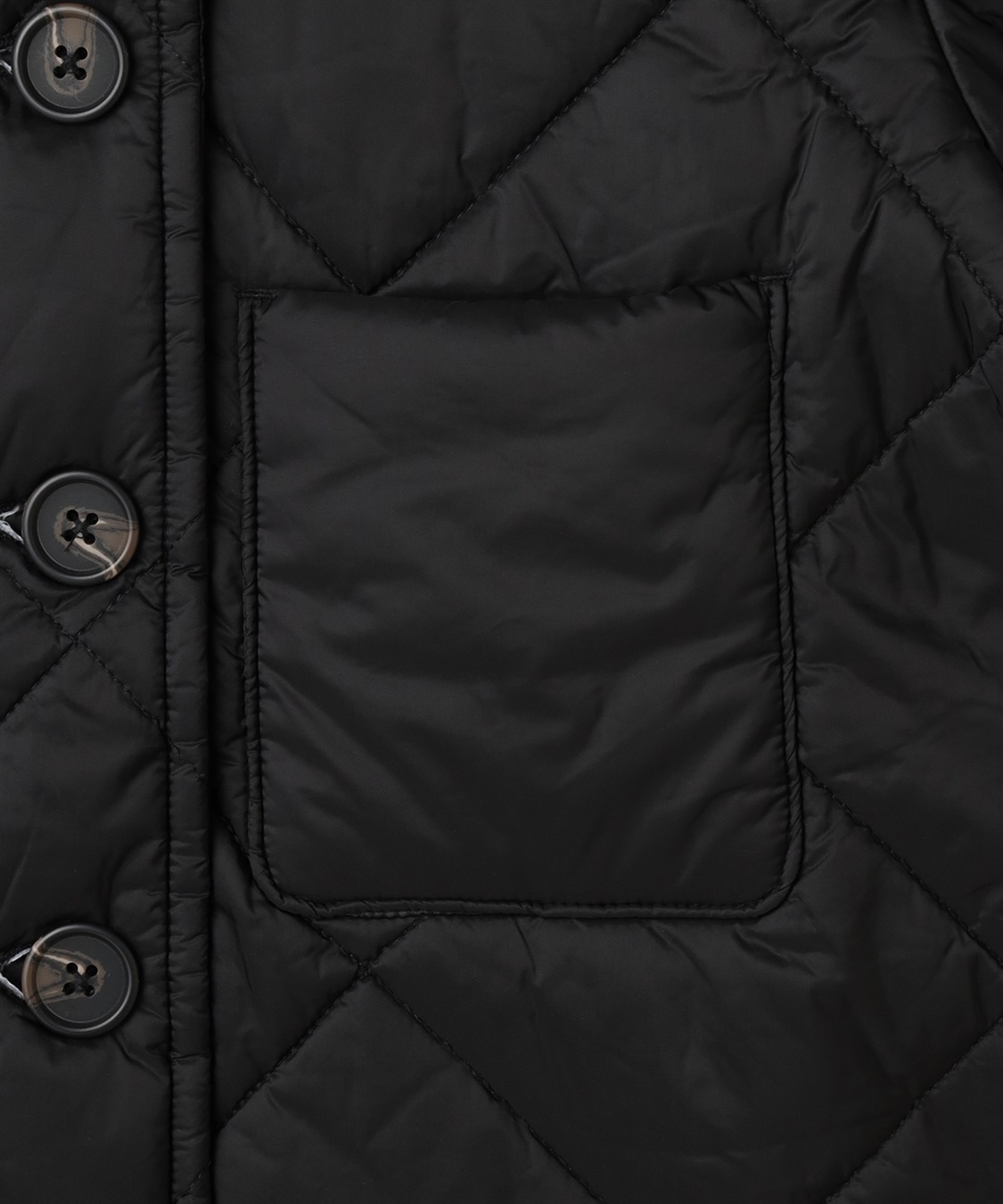 TIME SALE】【WEB限定】ポケットデザインキルトハーフコート