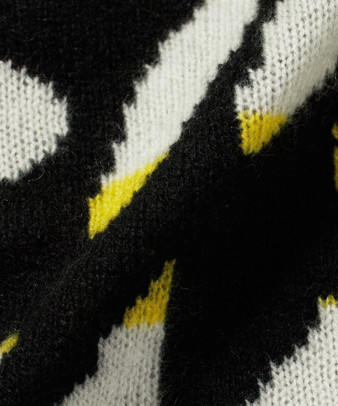 WAAC フランケンシュタインセーター サイズ2 黒/蛍光黄緑色 stein / シュタイン】BUMPY PATTERNED KNIT CARDIGAN - GREEN | 公式