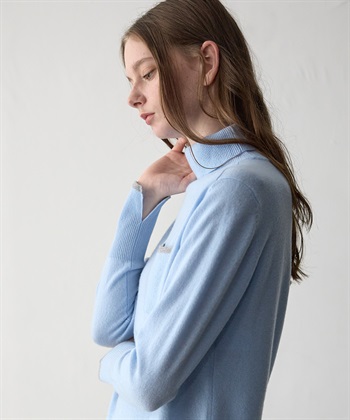 49AV JUNKO SHIMADA 【WEB限定】カシミヤ配色ニットプルオーバー_subthumb_5