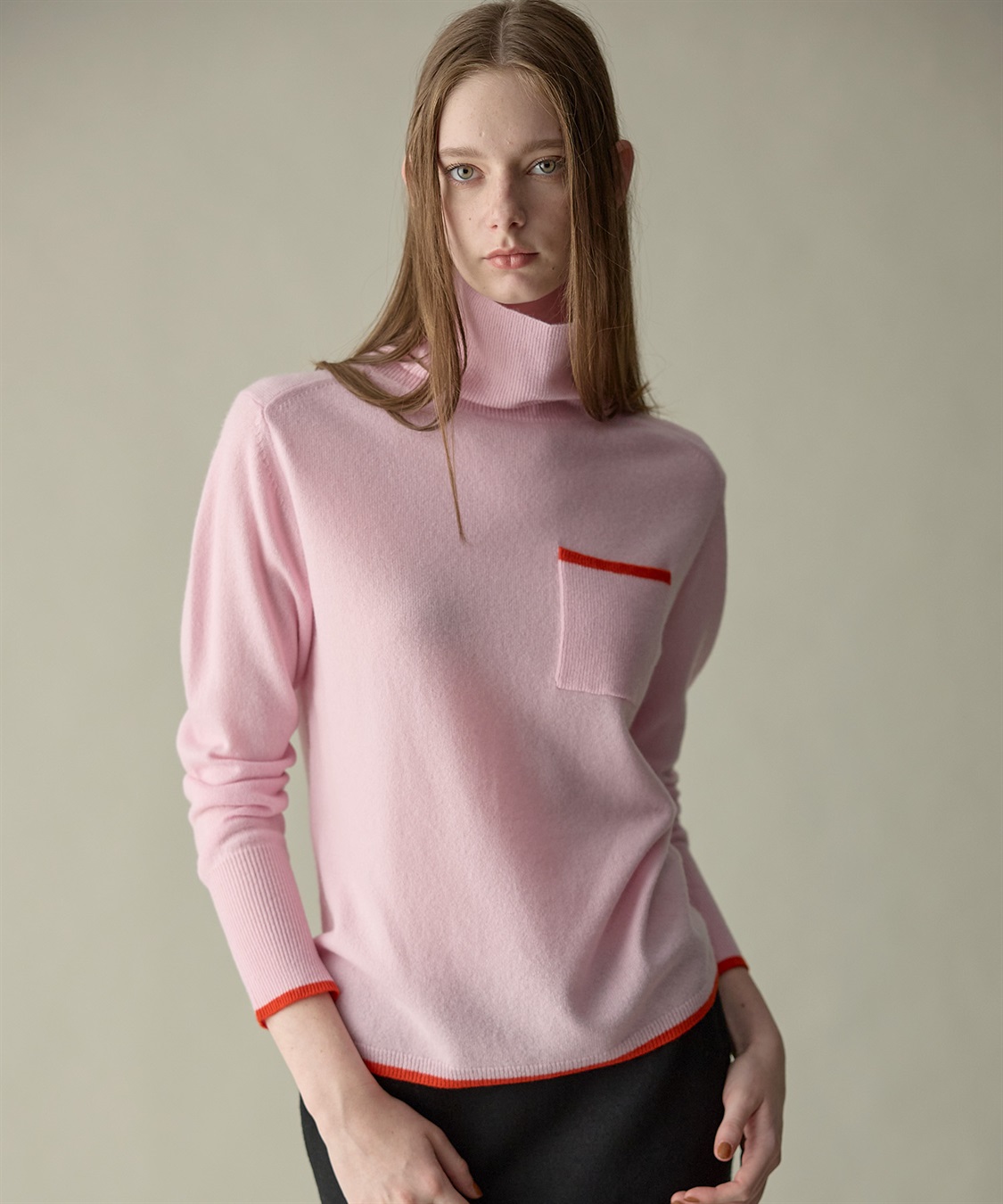 49AV JUNKO SHIMADA 【WEB限定】カシミヤ配色ニットプルオーバー_sub_11