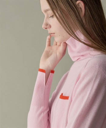 49AV JUNKO SHIMADA 【WEB限定】カシミヤ配色ニットプルオーバー_subthumb_15