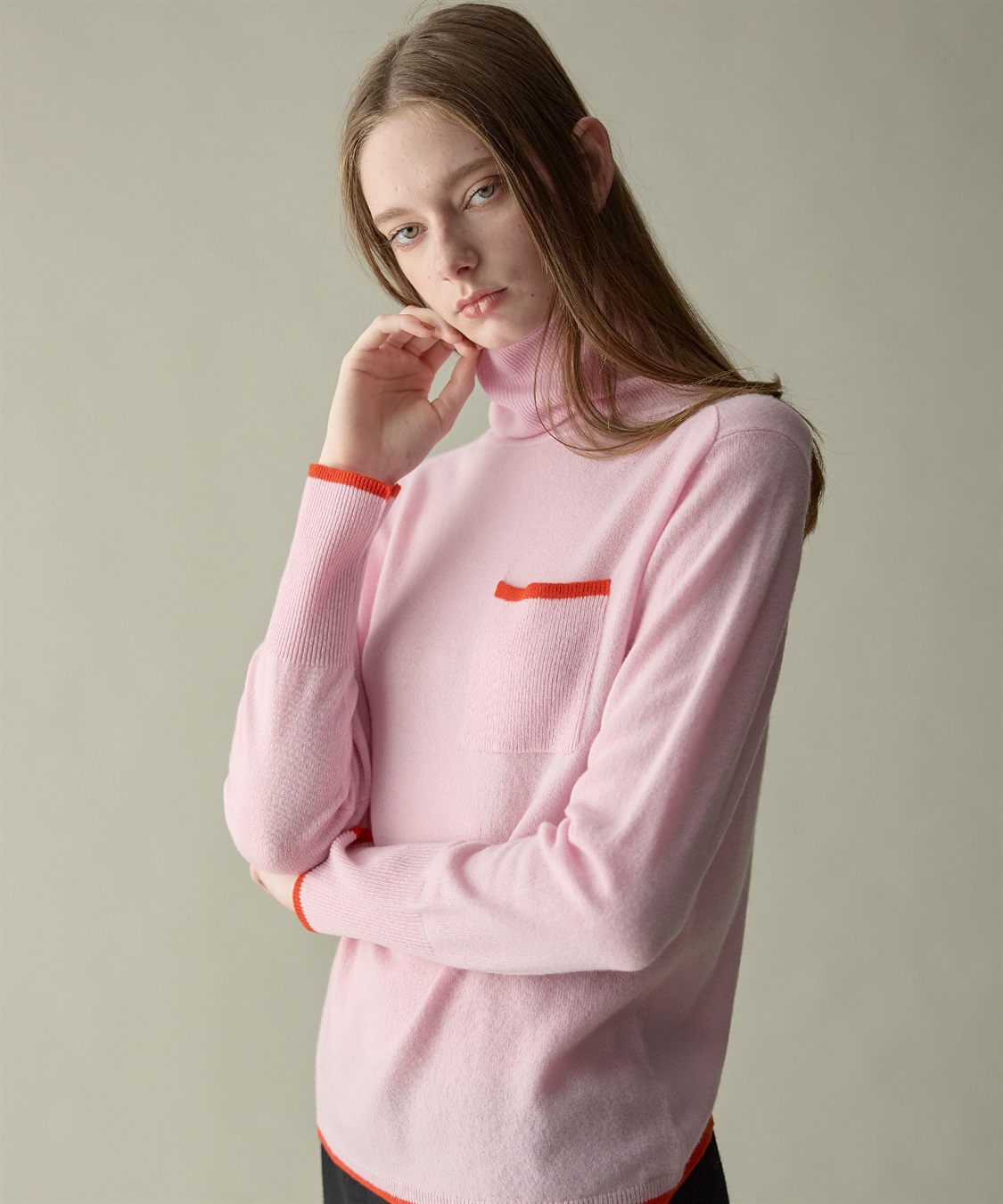 49AV JUNKO SHIMADA 【WEB限定】カシミヤ配色ニットプルオーバー_sub_16