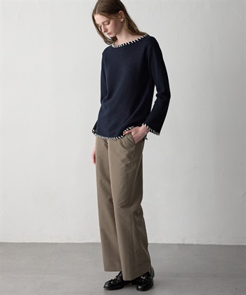 49AV JUNKO SHIMADA 【WEB限定】ステッチニットプルオーバー_subthumb_10