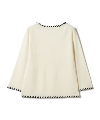 49AV JUNKO SHIMADA 【WEB限定】ステッチニットプルオーバー_subthumb_23