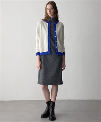 49AV JUNKO SHIMADA 【WEB限定】カシミヤ配色ニットカーディガン_subthumb_10