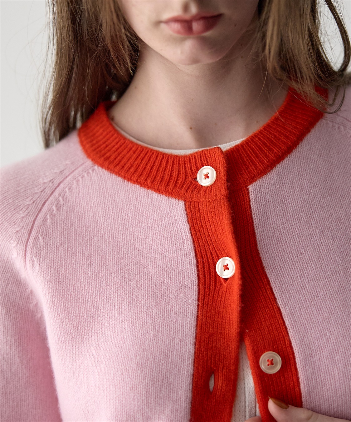 49AV JUNKO SHIMADA 【WEB限定】カシミヤ配色ニットカーディガン_sub_15