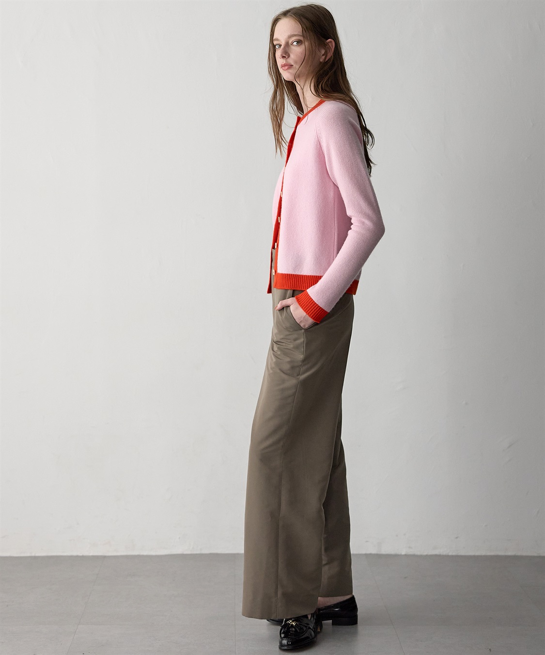 49AV JUNKO SHIMADA 【WEB限定】カシミヤ配色ニットカーディガン_sub_18