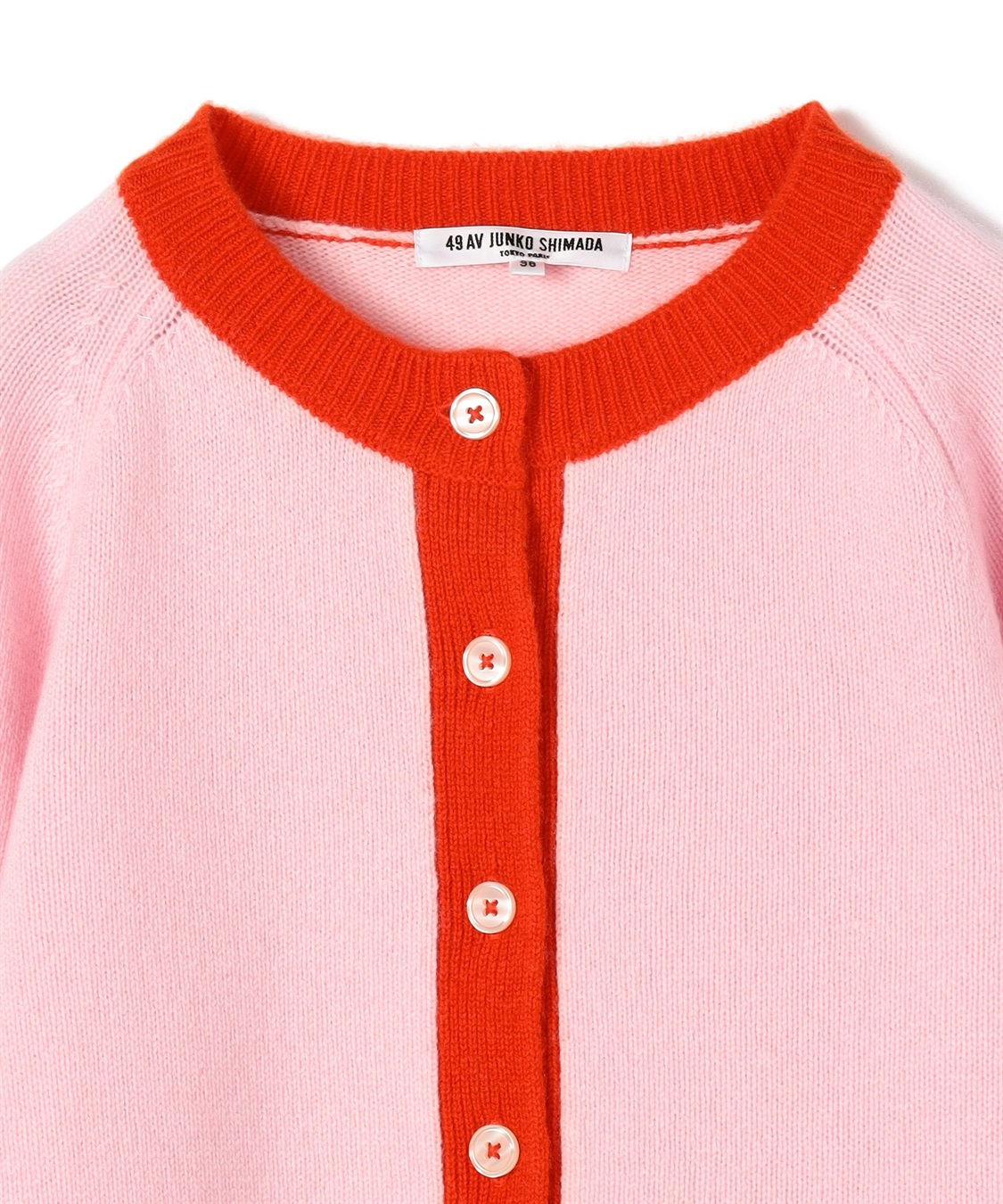 49AV JUNKO SHIMADA 【WEB限定】カシミヤ配色ニットカーディガン_sub_23