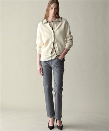 49AV JUNKO SHIMADA 【WEB限定】ステッチニットカーディガン_subthumb_10