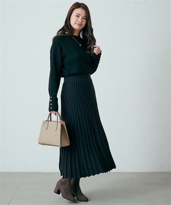 Life Style by cross marche 【anyfee】ニットプリーツスカート_subthumb_7