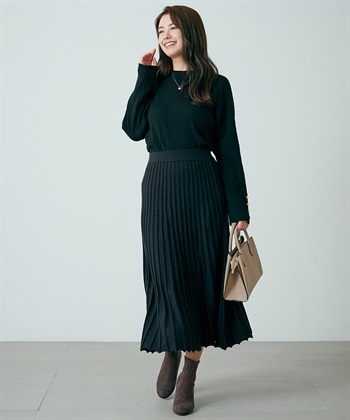 Life Style by cross marche 【anyfee】ニットプリーツスカート_subthumb_9