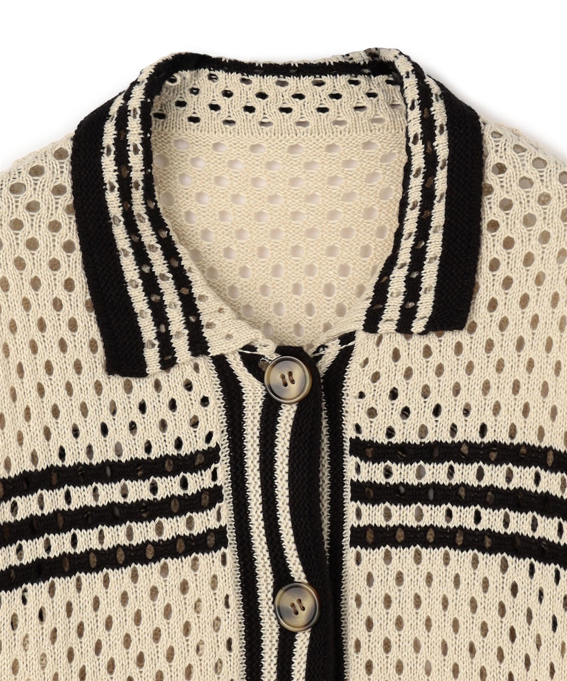 anyfee 【anyfee/プラスサイズ】かぎ針風ニットシャツカーデ_sub_18