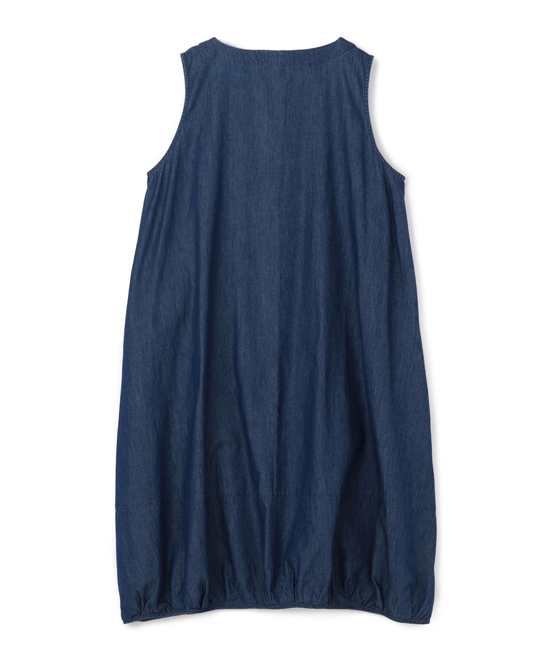 anyfee 【anyfee/プラスサイズ】Vネックデニムバルーンワンピース_sub_23