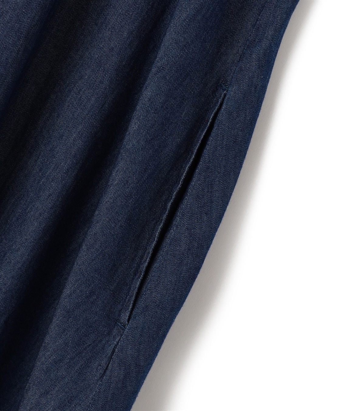 anyfee 【anyfee/プラスサイズ】Vネックデニムバルーンワンピース_sub_26