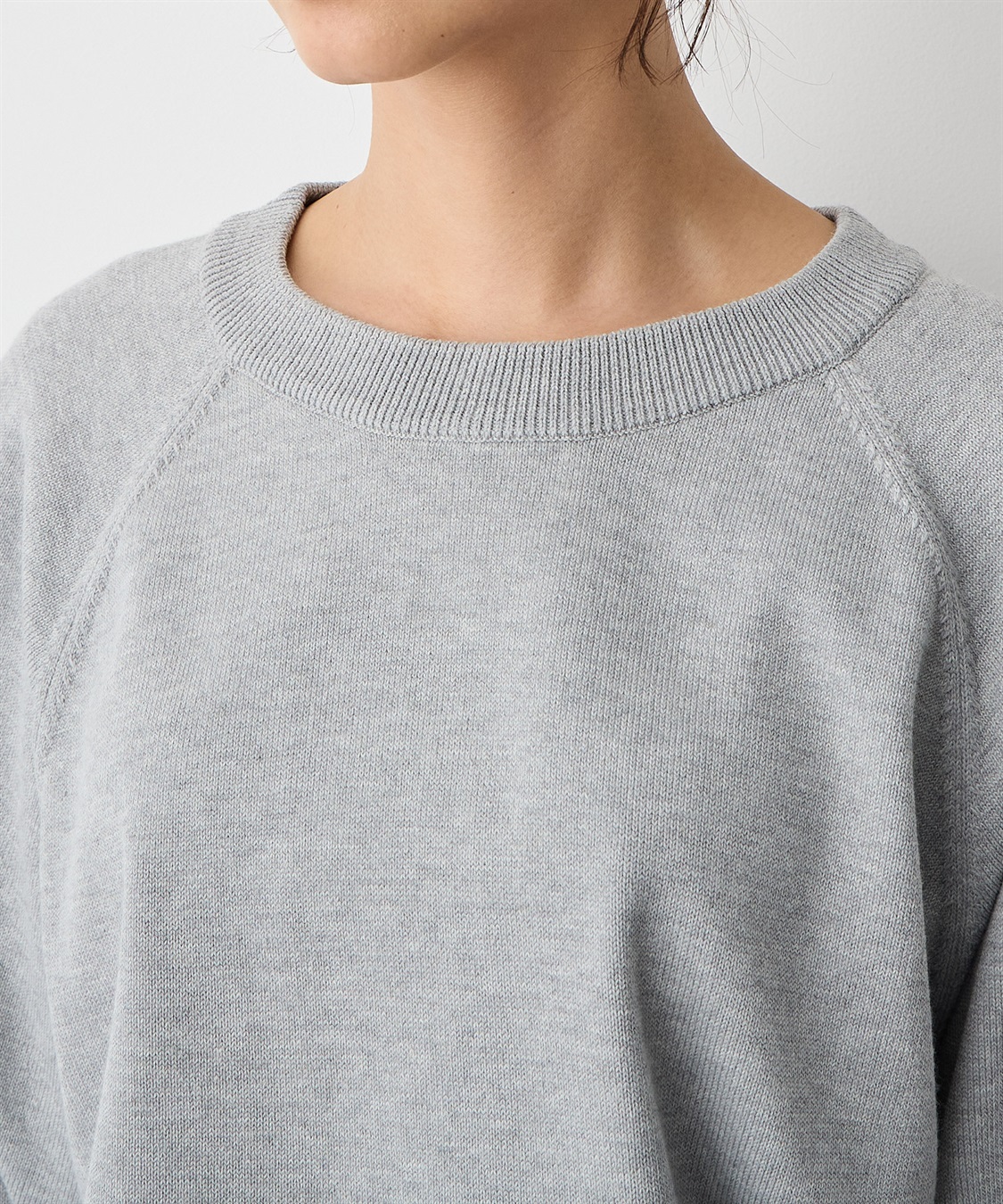 anyfee 【anyfee/プラスサイズ】ビックシルエットラグランニットプルオーバー_sub_19