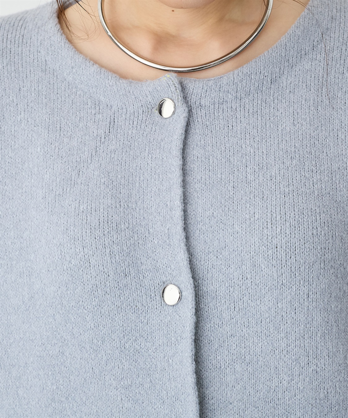 Life Style by cross marche 【anyfee/プラスサイズ】バイカラーニットジャケット_sub_13