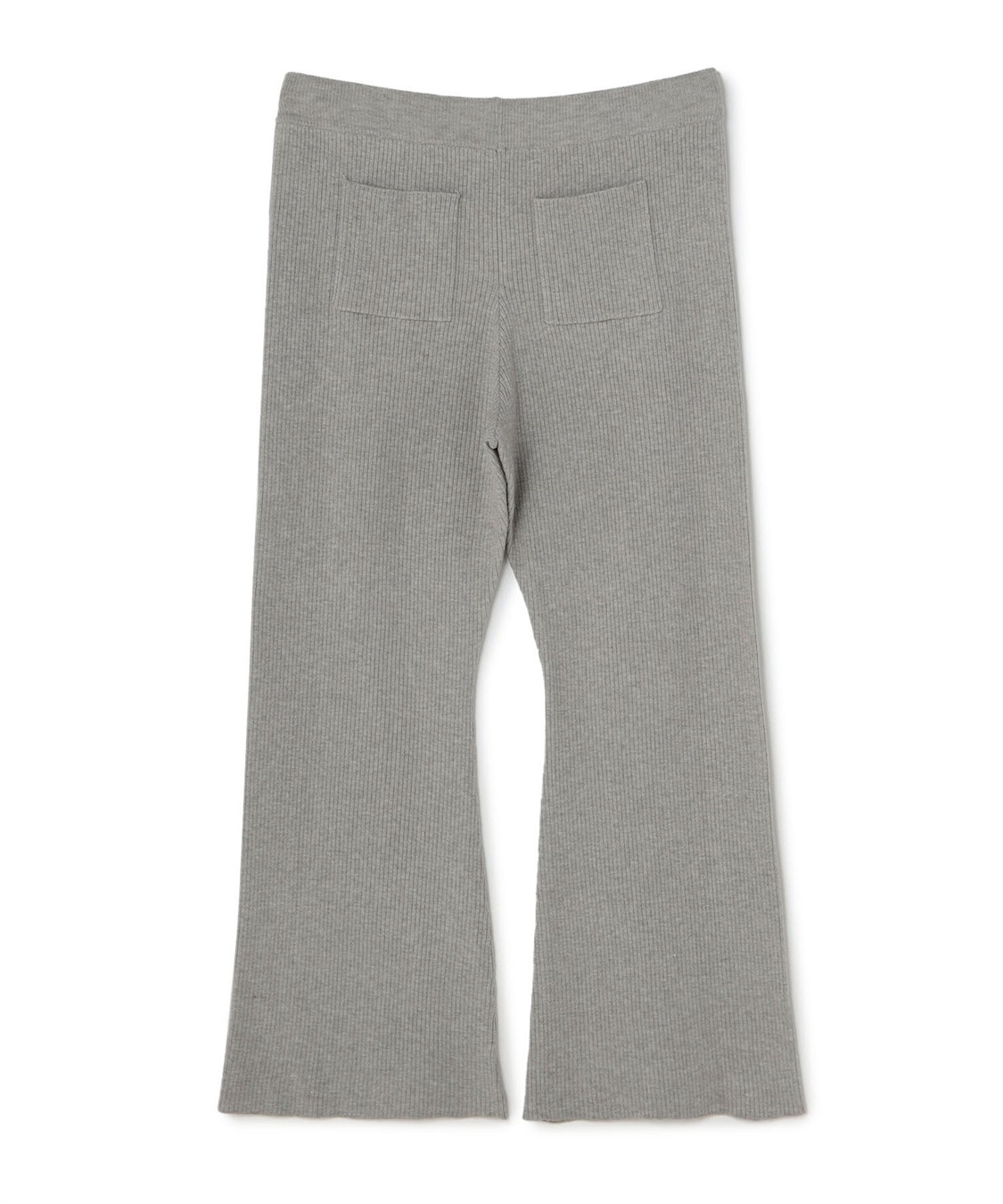 anyfee 【anyfee/プラスサイズ】リブフレアニットパンツ_sub_25