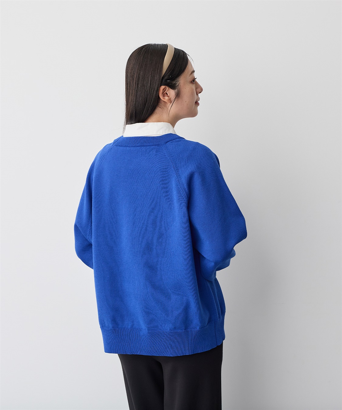 anyfee 【anyfee/プラスサイズ】パールボタン付け襟_sub_18