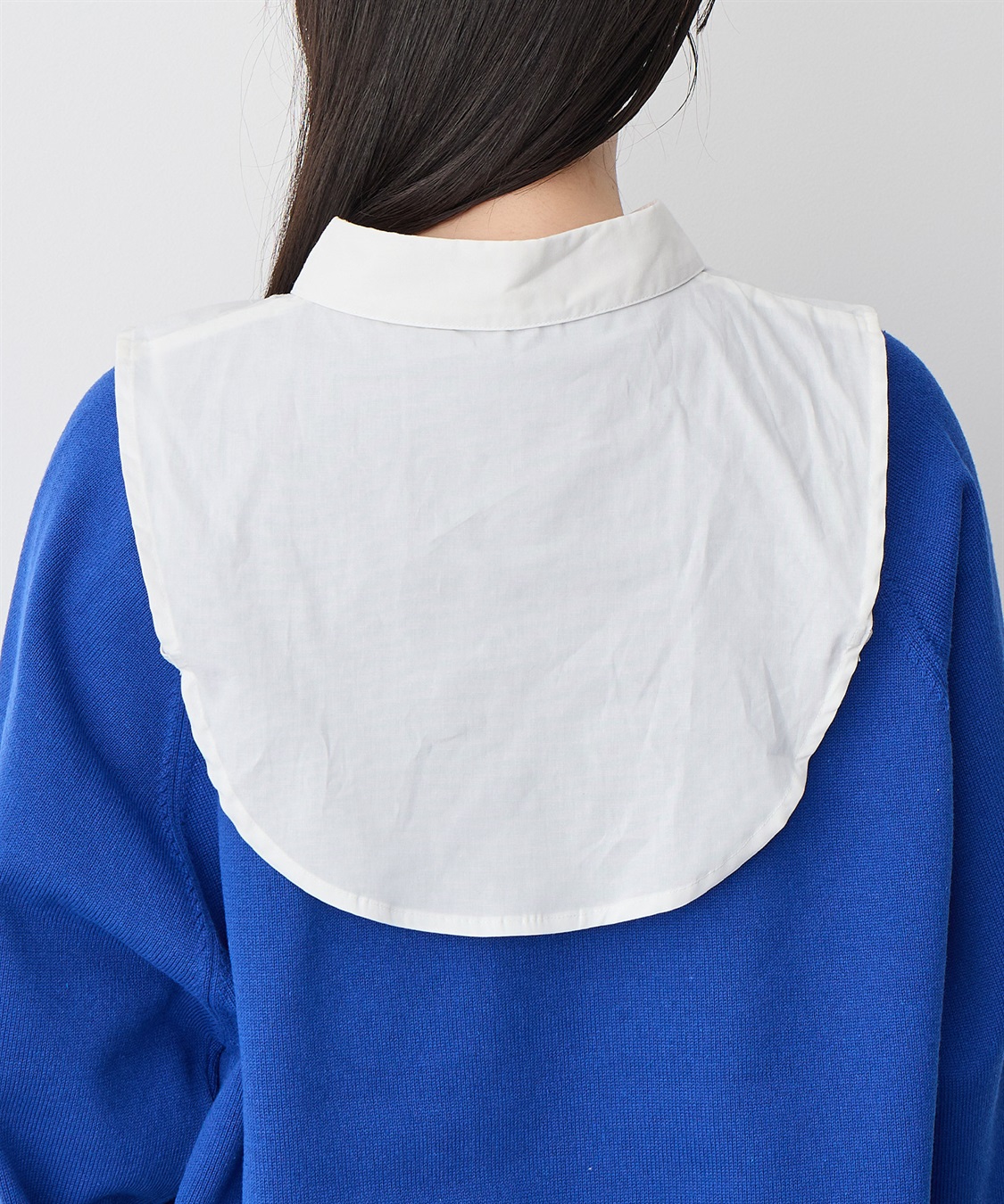 anyfee 【anyfee/プラスサイズ】パールボタン付け襟_sub_20