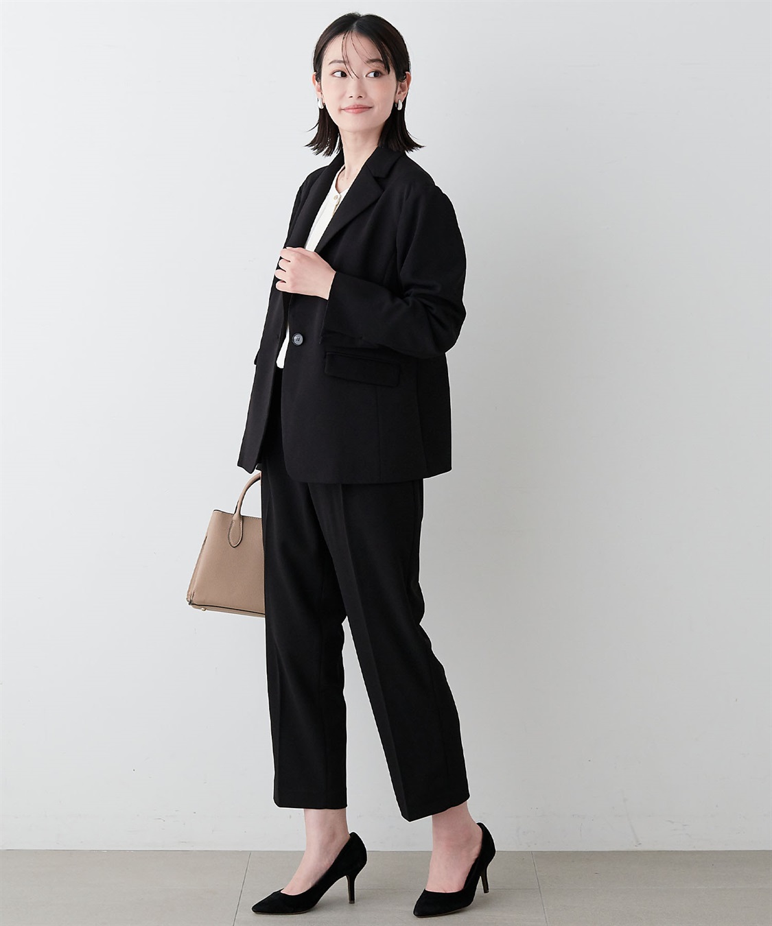 anyfee 【anyfee/プラスサイズ】テーラードジャケット《ウォッシャブル/洗濯OK》セレモニー/オケージョン/新生活/上下別売り_sub_7