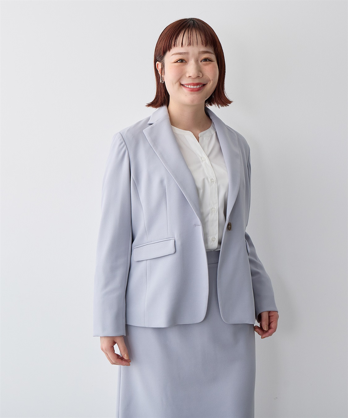 anyfee 【anyfee/プラスサイズ】テーラードジャケット《ウォッシャブル/洗濯OK》セレモニー/オケージョン/新生活/上下別売り_sub_9