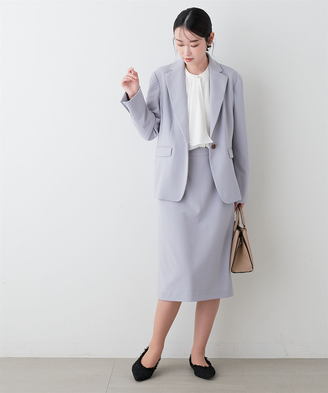 anyfee 【anyfee/プラスサイズ】テーラードジャケット《ウォッシャブル/洗濯OK》セレモニー/オケージョン/新生活/上下別売り_sub_14