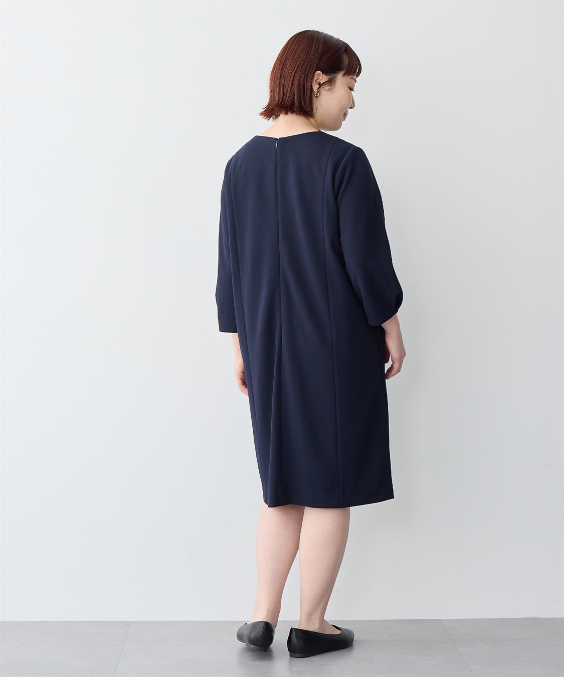 anyfee 【anyfee/プラスサイズ】プリンセスラインワンピース《ウォッシャブル/洗濯OK》セレモニー/オケージョン/新生活_sub_6