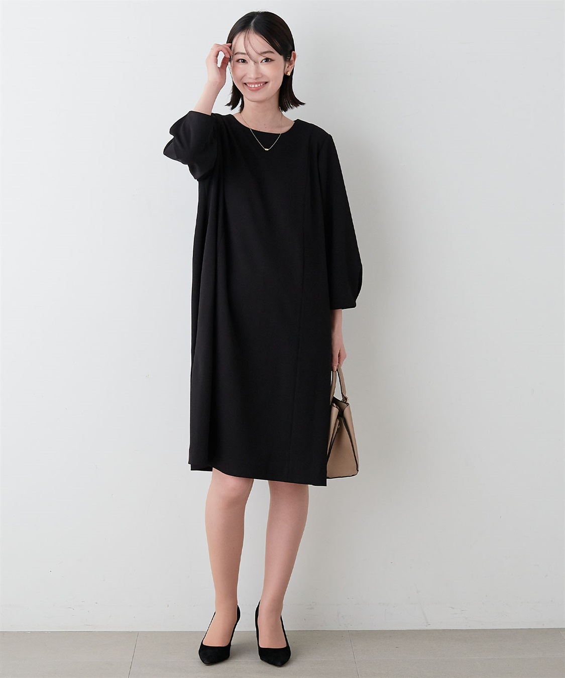 anyfee 【anyfee/プラスサイズ】プリンセスラインワンピース《ウォッシャブル/洗濯OK》セレモニー/オケージョン/新生活_sub_8