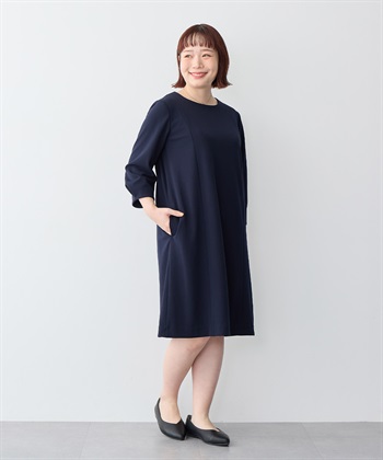 Life Style by cross marche 【anyfee/プラスサイズ】プリンセスラインワンピース《ウォッシャブル/洗濯OK》セレモニー/オケージョン/新生活_subthumb_16