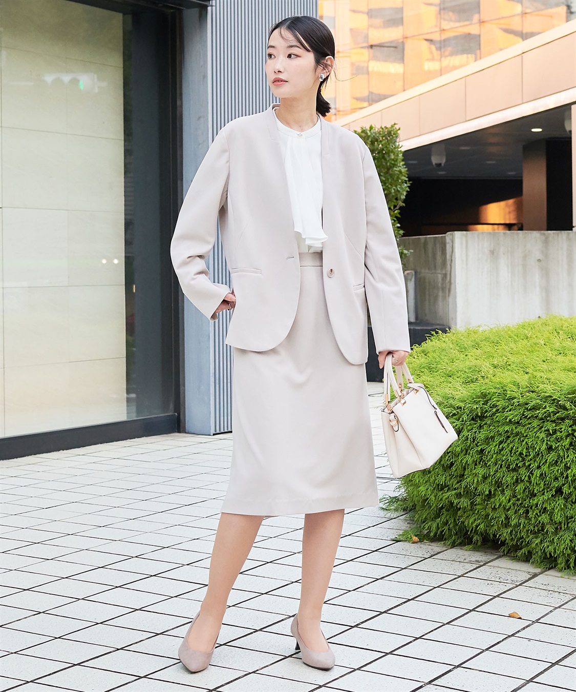 anyfee 【anyfee/プラスサイズ】セミタイトスカート《ウォッシャブル/洗濯OK》セレモニー/オケージョン/新生活/上下別売り_sub_6