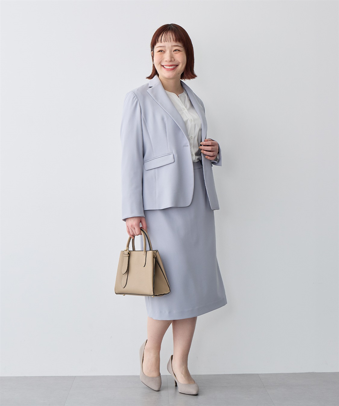 anyfee 【anyfee/プラスサイズ】セミタイトスカート《ウォッシャブル/洗濯OK》セレモニー/オケージョン/新生活/上下別売り_sub_13