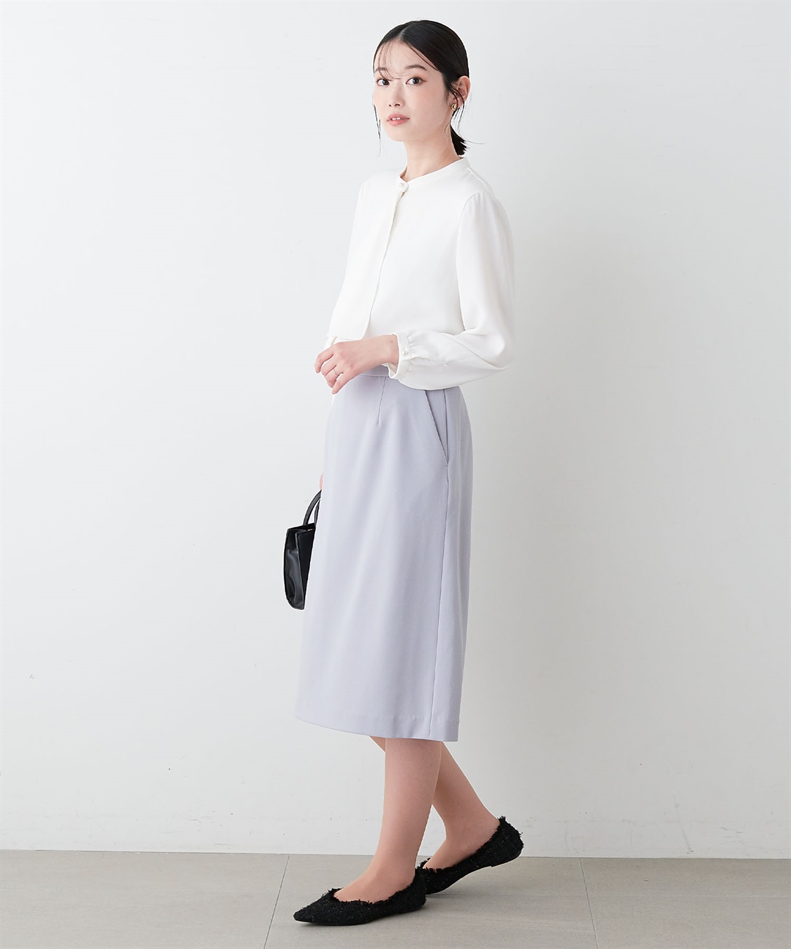 anyfee 【anyfee/プラスサイズ】セミタイトスカート《ウォッシャブル/洗濯OK》セレモニー/オケージョン/新生活/上下別売り_sub_16