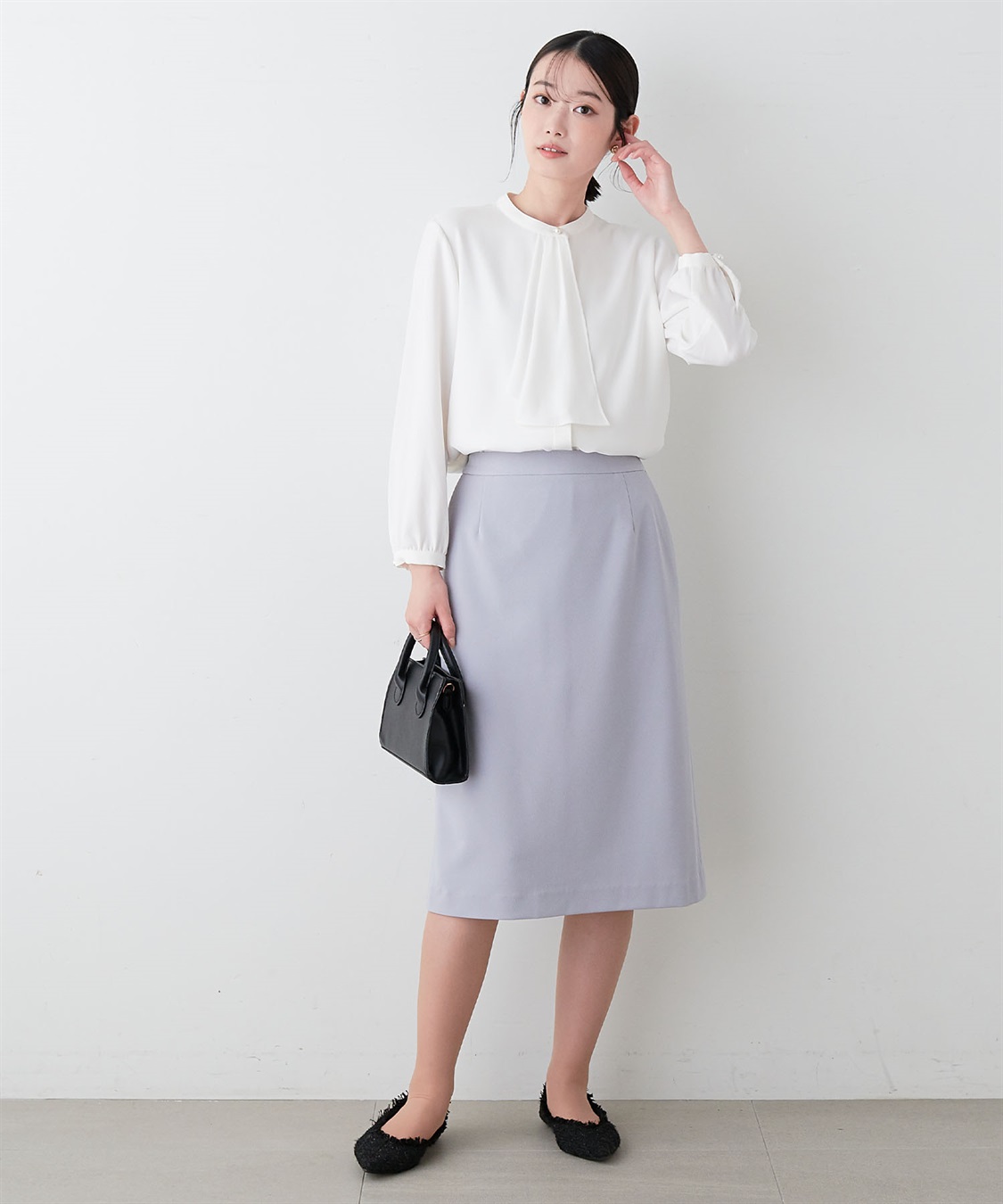 anyfee 【anyfee/プラスサイズ】セミタイトスカート《ウォッシャブル/洗濯OK》セレモニー/オケージョン/新生活/上下別売り_sub_18
