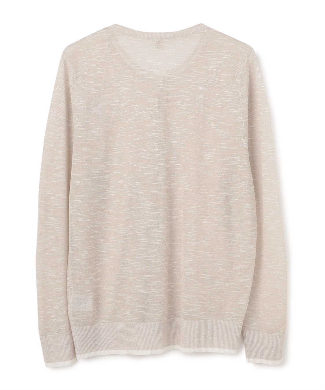 anyfee 【anyfee/プラスサイズ】スラブメランジシアークルーネックカーディガン_sub_25